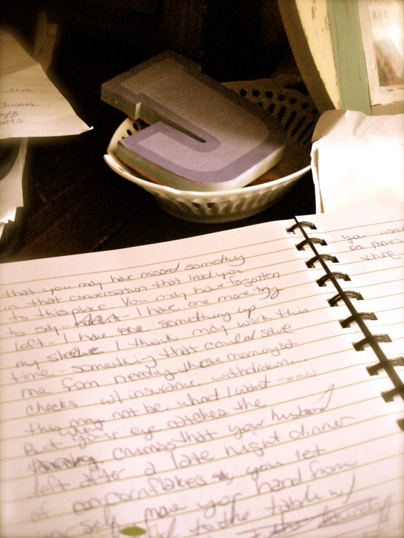 The in-between pages