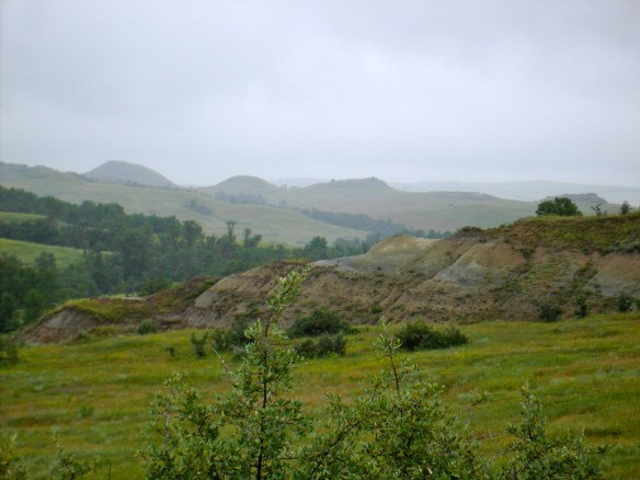 Rain on the Buttes