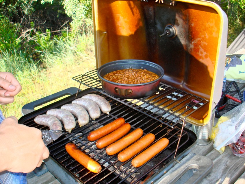 Campsite Grilling