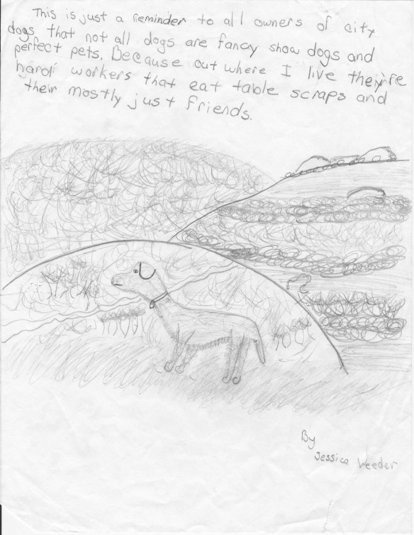 Country dog:city dog