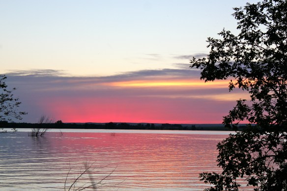 Lake Sakakawea Sunset