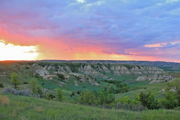 Badlands Sunset