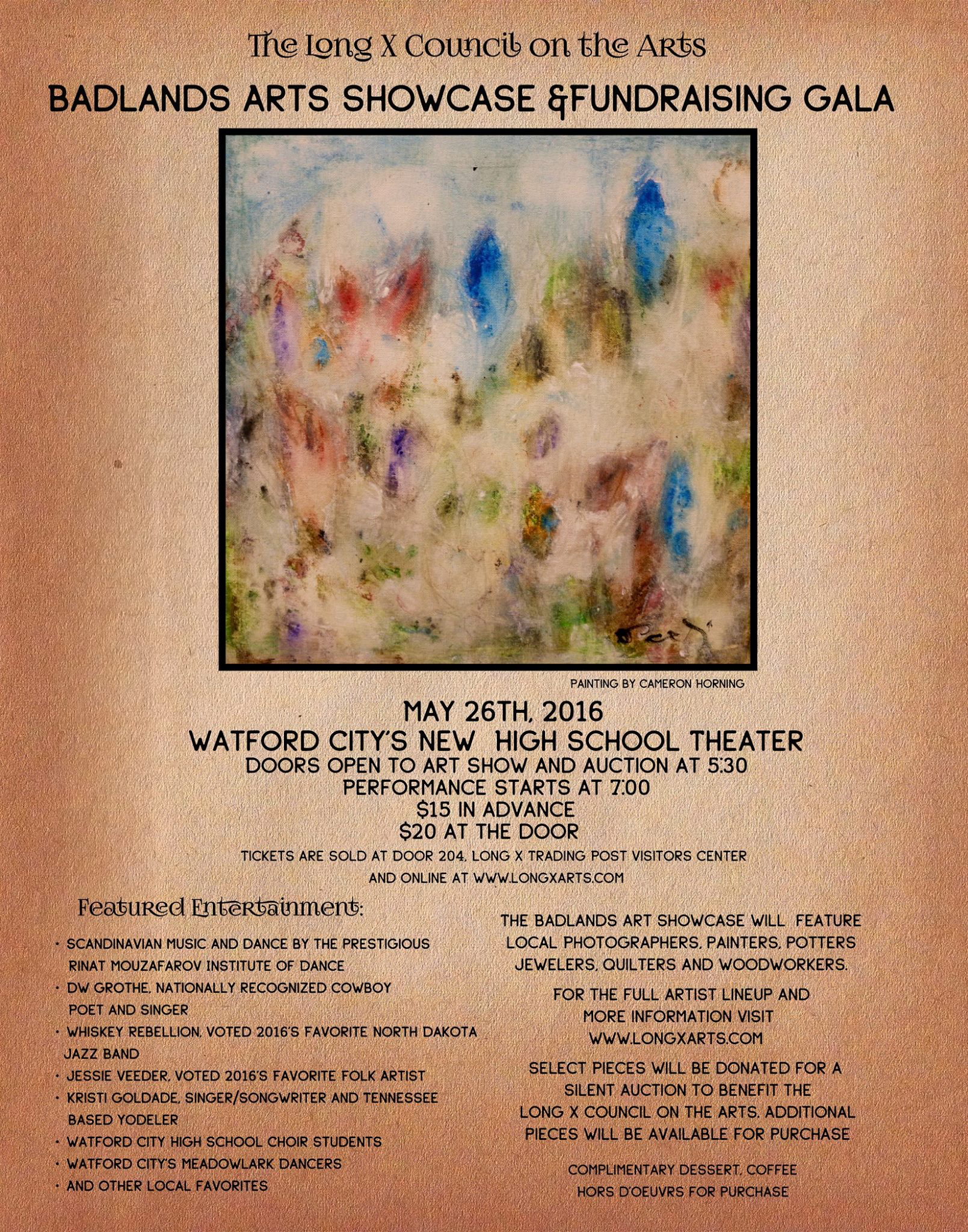 Arts Showcase Poster