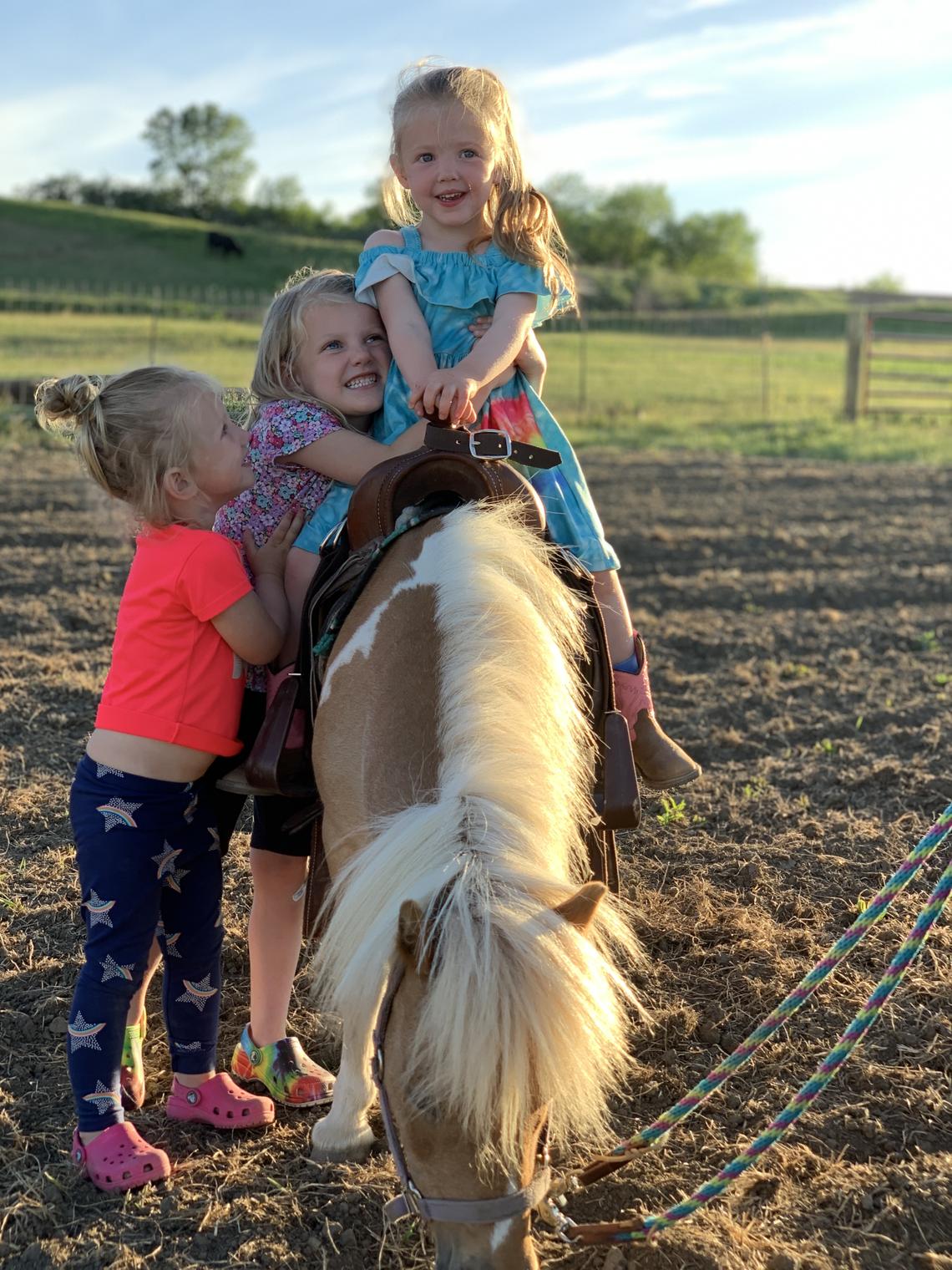 Kids and ponies
